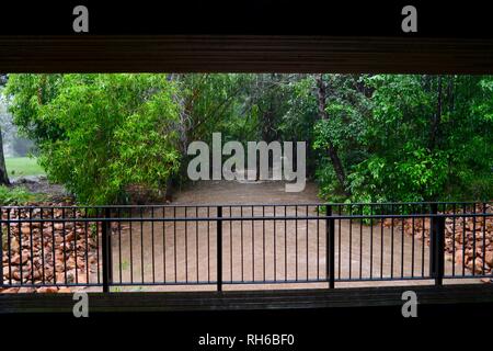 Un 1 en crue centennale à Townsville, Queensland, Australie, en janvier et février 2019 Banque D'Images