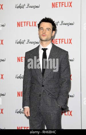 Los Angeles, CA, USA. 28 janvier, 2019. LOS ANGELES - jan 28 : Tom Sturridge au ''Buzzsaw de velours'' Premiere à l'Egyptian Theatre Le 28 janvier 2019 à Los Angeles, CA : Crédit Kay Blake/ZUMA/Alamy Fil Live News Banque D'Images