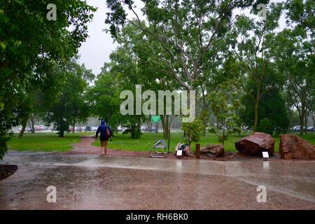 Un 1 en crue centennale à Townsville, Queensland, Australie, en janvier et février 2019 Banque D'Images