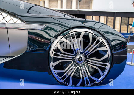 Paris, France. 31 janvier 2019. L'Expérience du Grand Prix Creativ : Renault EZ-Ultimo - le Festival International de l'Automobile réunit à Paris les plus belles voitures de concept fabriquées par les constructeurs automobiles, du 30 janvier au 3 février 2019. Crédit : Bernard Menigault/Alay Live News Banque D'Images