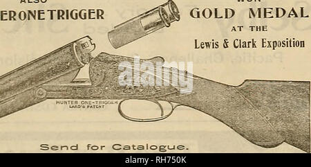 . Source et sportsman. Les chevaux. L'OBTENTEUR ET SPORTSMAN -- = J. A. McKERR sur temporairement à 218, rue d'Eureka et faisceau de fines Bottes Cheval San Francisco, Californie Le piège ou la chasse Outfit U. M. C. Munitions est rendue parfaite combinaison E. E. DRAKE, côte du Pacifique fusil Remington Gestionnaire de bureau temporaire : 1700 SUTTER Street, à l'ANGLE DE LA LAGUNA, SAN FRANCISCO, CAL. Dix CHARGES DE MARCHANDISES VOITURE SUR LA VOIE, - l i r RÉPÉTITION WINCHESTER ARMS CO. LES FABRICANTS D'^^uiisriTionsr GI, pe.iFL.ES jlxxid ^ N OFEICE temporaire des fusils. 1422 PARK AVENUE, ALAMEDA J Smith et fusils Hammerless Éjecteur AUSSI HUNTERONETRI Banque D'Images