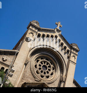 NICE, FRANCE - 29 MAI 2018 : vue extérieure de l'église Saint-Pierre-d'arène de Nice Banque D'Images