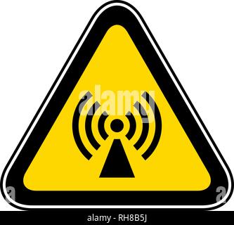 Symbole de danger Avertissement triangulaire Illustration de Vecteur