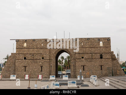 Ancienne porte de la ville, province de La Mecque, Djeddah, Arabie Saoudite Banque D'Images