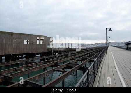 Ryde Pier Head, Ryde, Isle of Wight, Angleterre, Royaume-Uni. Banque D'Images