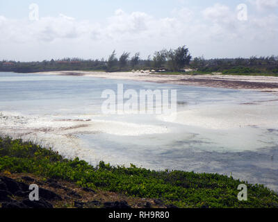 Plage de Watamu, un bel endroit près de Malindi Banque D'Images