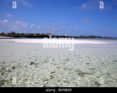 Plage de Watamu, un bel endroit près de Malindi Banque D'Images