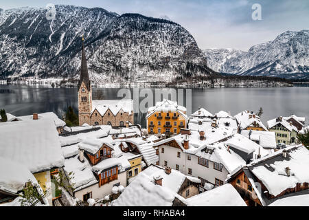 Hallstatt, Haute Autriche, Autriche Banque D'Images