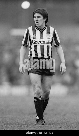 PETER BEARDSLEY, Newcastle United FC, , 1987 Banque D'Images