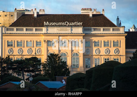 Quartier des musées à Vienne Autriche Banque D'Images