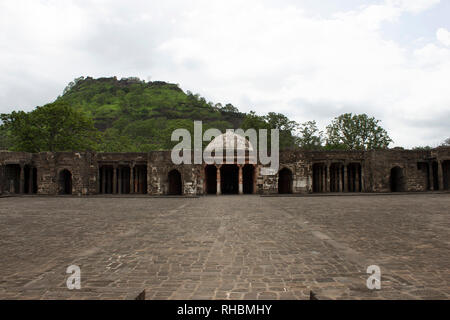 Le temple Bharat Mata à Daulatabad Fort, Maharashtra, Inde Banque D'Images