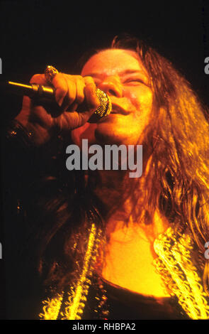 JANIS JOPLIN (1943-1970) chanteuse de rock américain en 1969. Photo : Jeffrey Mayer Banque D'Images