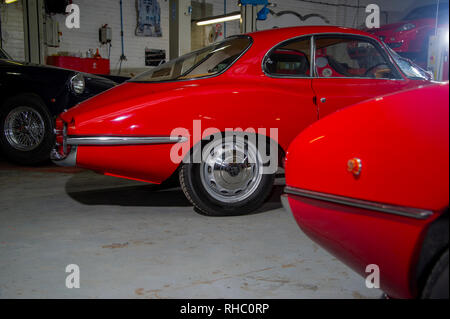 1964 Alfa Romeo Giulia SS coupé sport classique italien Banque D'Images