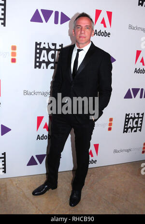 Los Angeles, CA - 1 février : réalisateur Jean-Marc Vallée assiste à la 69e ACE Eddie Awards annuel le 1er février 2019 au Beverly Hilton Hotel à Beverly Hills, Californie. Photo de Barry King/Alamy Stock Photo Banque D'Images