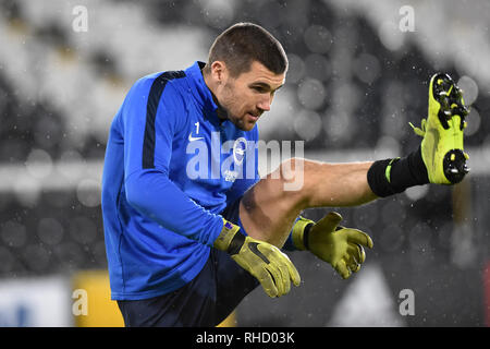 Maty Ryan, de Brighton, au cours de la Premier League match entre Fulham et Brighton & Hove Albion à Craven Cottage . 29 janvier 2019 Editorial uniquement. Pas de merchandising. Pour des images de football Premier League FA et restrictions s'appliquent inc. aucun internet/mobile l'usage sans licence FAPL - pour plus de détails Football Dataco contact Banque D'Images