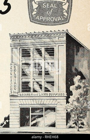 . Bolgiano's au printemps 1965 catalogue. Pépinières (Horticulture) ; catalogues de bulbes (plantes) ; Catalogues Catalogues Catalogues de graines ; légumes ; Matériel et fournitures de jardinage Catalogues. Votre jardin va prospérer.... dans'65 l'année des changements, mais la devise reste. Depuis plus de 75 ans de Bolgiano a continué d'améliorer les produits, qu'il s'agisse de graines, de bulbes, d'insecticides, tondeuses, matériel de jardin, ou des outils à main. Nos graines de légumes et de fleurs sont cultivées dans les meilleures conditions, et l'ex- pertly sont surveillées et traitées avec l'équipement le plus possible. Nos mélanges de semences de graminées, Parc du Capitole, Blanc Ho Banque D'Images