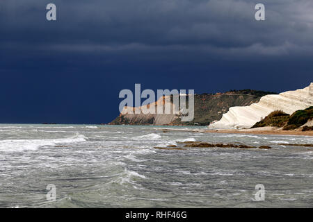 La Scala dei Turchi 1 Banque D'Images