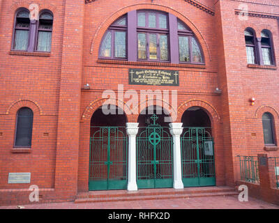 Cathédrale de St Constantin et Saint Joseph dans Parker Street Northbridge Perth WA l'Australie. Banque D'Images