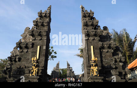 Excursions et visites culturelles à Bali les régions de l'ouest et du centre Banque D'Images