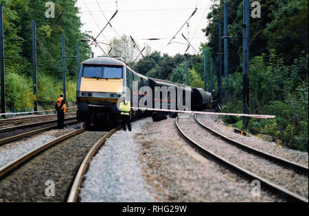 Accident Ferroviaire de Hatfield Banque D'Images