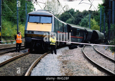 Accident Ferroviaire de Hatfield Banque D'Images