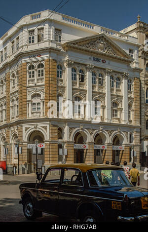 30-03-2008 HSBC-Bank-Colonial Horniman Circle Architecture VN road Kala Ghoda Fort Mumbai ( Bombay ) l'Inde Banque D'Images