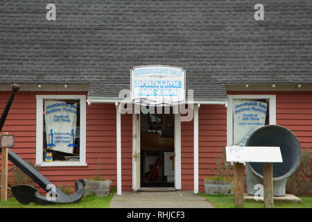 Humboldt Bay Maritime Museum, Samoa, Californie Banque D'Images