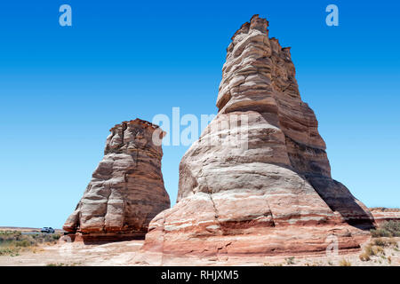 Pieds d'éléphants, près de Monument Valley Banque D'Images