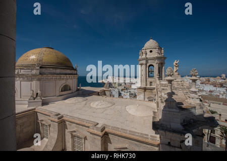 La ville de Cadix, Espagne Banque D'Images