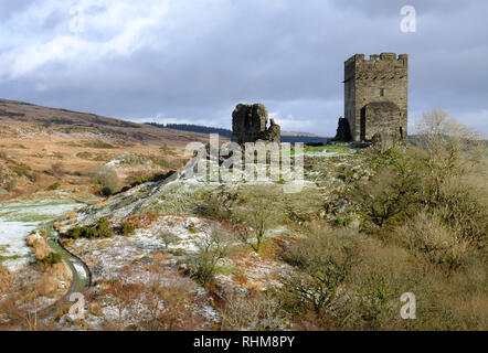 Plage de Prestatyn, Snowdonia, le Nord du Pays de Galles Banque D'Images