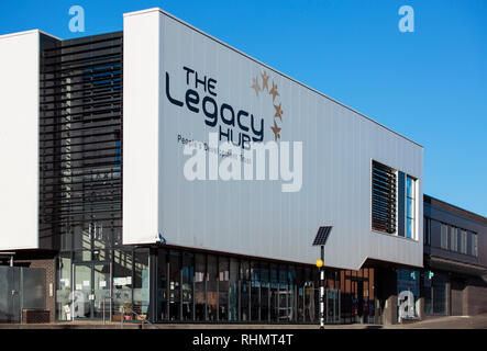 Le moyeu d'héritage dans l'East End de Glasgow. Banque D'Images