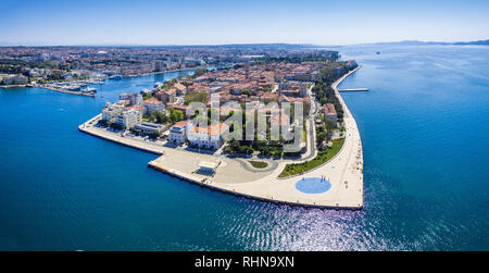 Ville de zadar croatie Banque D'Images