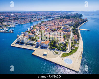 Ville de zadar croatie Banque D'Images