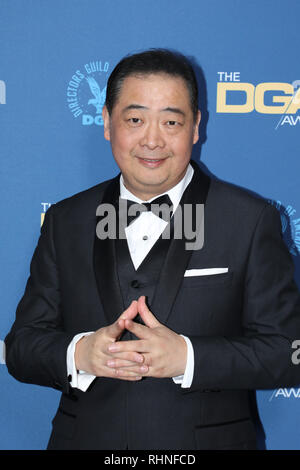 Los Angeles, USA. 2 Février, 2019. Animatrice Joey Zhou participant à la 71e assemblée annuelle Directors Guild of America Awards au Ray Dolby Ballroom à Los Angeles, Californie le 2 février 2019. Credit : Sheri Determan/Alamy Live News Banque D'Images