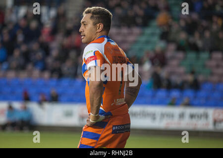 Widnes, UK. 06Th Feb 2019. Widnes Vikings vs Halifax RLFC 3 Février 2019 Crédit : Stuart Hough/Alamy Live News Banque D'Images