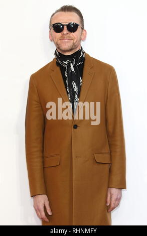 Londres, Royaume-Uni. 3, 2019. Simon Pegg vu à l'enfant qui serait le roi à la projection de gala Luxe Odeon Leicester Square. Credit : Keith Mayhew SOPA/Images/ZUMA/Alamy Fil Live News Banque D'Images