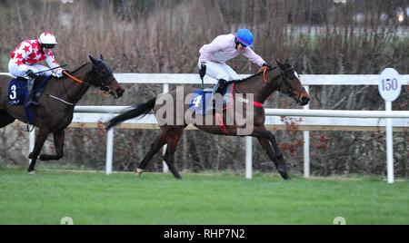 Santa Rossa et Finny Maguire gagner la Coolmore N.H. L'EBF Irlandais Sires Mares INH courses de plat de Jeremy's Flame Banque D'Images