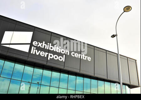 Exhibition Centre Liverpool sur l'ancien quai du roi dans la région de Liverpool, Merseyside Banque D'Images