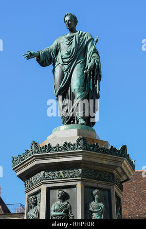 Statue de l'empereur François-Joseph de la Hofburg à Vienne, Autriche Banque D'Images