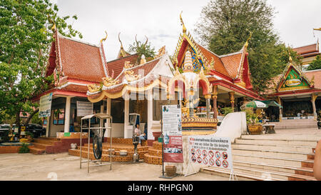 Big Buddha Temple de Wat Phra Yai à Bo Put, Ko Samui Banque D'Images