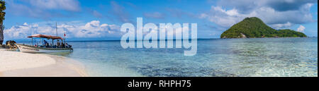 Kri Eco Resort sur les îles Raja Ampat en Indonésie Banque D'Images