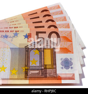 50 euro notes Banque D'Images