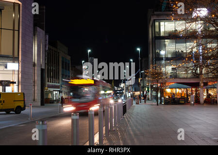 Southampton street dans la soirée Banque D'Images