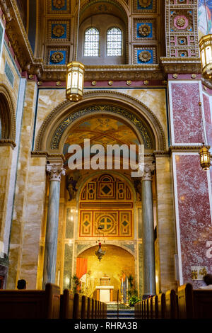 Cathédrale de Saint Matthieu l'Apôtre, 1725 Rhode Island Ave NW, Washington DC Banque D'Images