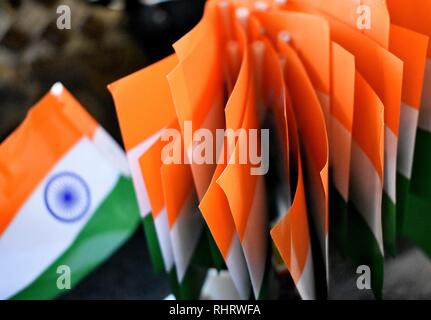 Drapeau national de l'Inde Banque D'Images