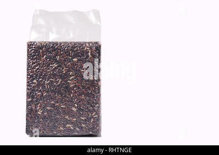 Berry le riz en sachet sous vide. Banque D'Images