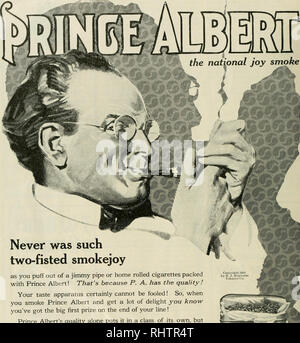 . Mieux les fruits. La culture de fruits. Page 20 Septembre, 1919 fruits mieux. A jamais ces deux smokejoy radins comme vous grossir d'une pipe ou d'un jimmy cigarettes roulées accueil paniers à Prince Albert ! C'est parce que P. A. a la qualité ! Votre appareil goût certainement pas être dupe ! Ainsi, quand vous fumez à Prince Albert et à obtenir beaucoup de plaisir vous savez que vous avez le Grand premier prix sur la fin de votre ligne ! La qualité de Prince Albert seul le place dans une classe à part, mais quand vous la figure que P. A. est faite par notre processus breveté exclusif qui se coupe par morsure et parch-bien-vous vous rendez compte pourquoi P. A. est si unlik Banque D'Images