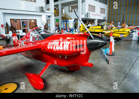 RAYONG, THAÏLANDE-Novembre 18, 2017 : Air Race1 Thaïlande 2017 Coupe du Monde à U-Tapao Naval Air Base en Thaïlande Banque D'Images