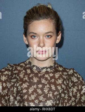 Pasadena, États-Unis. Le 04 février, 2019. PASADENA, LOS ANGELES, CA, USA - 04 février : Rachel Keller assiste à l'effet FX Starwalk - Hiver 2019 TCA Press Tour - Jour 7 tenue à l'hôtel Langham Huntington Hotel le 4 février 2019 à Pasadena, Los Angeles, Californie, États-Unis. (Photo par Xavier Collin/Image Crédit : Agence de Presse) L'agence de presse Image/Alamy Live News Banque D'Images