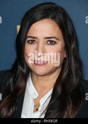 Pasadena, États-Unis. Le 04 février, 2019. PASADENA, LOS ANGELES, CA, USA - 04 février : Pamela Adlon assiste à l'effet FX Starwalk - Hiver 2019 TCA Press Tour - Jour 7 tenue à l'hôtel Langham Huntington Hotel le 4 février 2019 à Pasadena, Los Angeles, Californie, États-Unis. (Photo par Xavier Collin/Image Crédit : Agence de Presse) L'agence de presse Image/Alamy Live News Banque D'Images